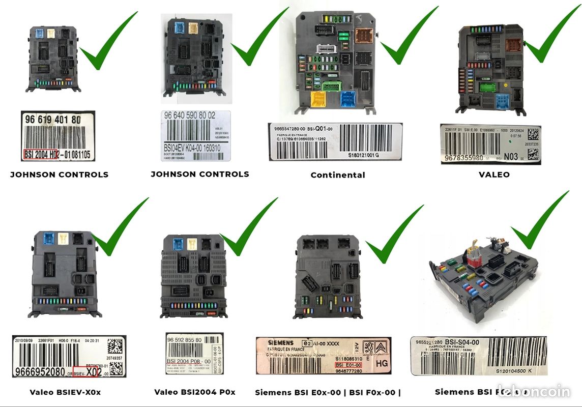 Clonage & recodage de boîtier BSI / UCH