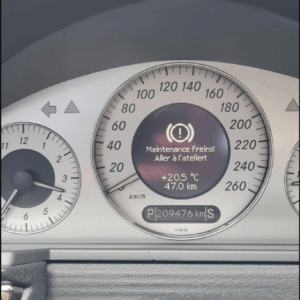 Remise à Zéro Bloc SBC Mercedes