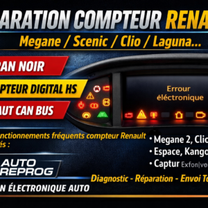 Réparation compteur Renault