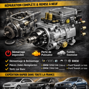 Reconditionnement pompes injection Bosch VP29 / VP30 / VP44